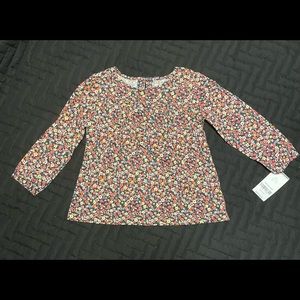 Baby girl’s floral top